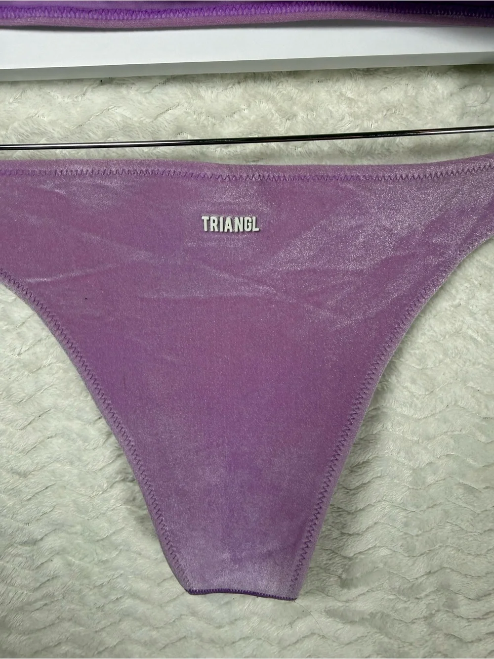 triangl swimwear Lavender Purple Bikini Set